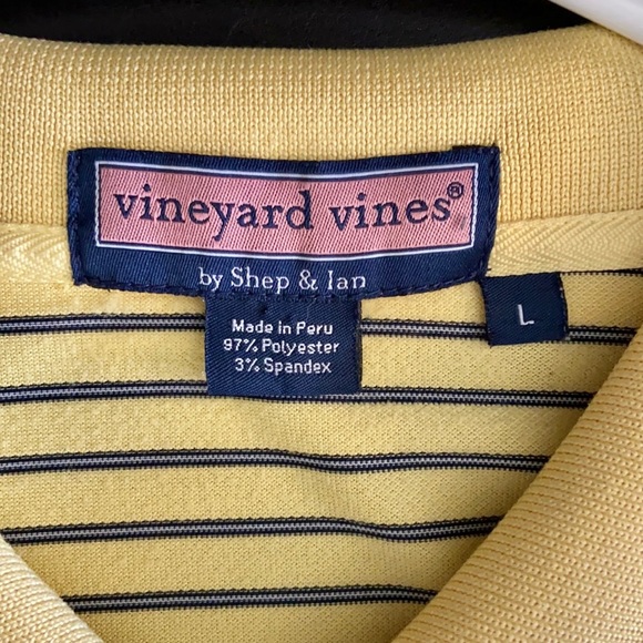 Vineyard Vines Striped Long Sleeve Polo Shirt - Picture 13 of 14